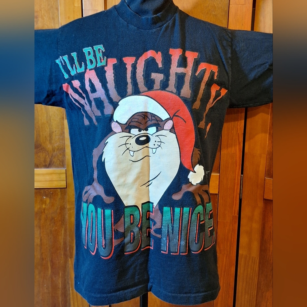 I'LL BE NAUGHTY, YOU BE NICE Christmas t-shirt - Picture 5 of 6